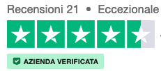 trust-eccezionale valutazione eccezionale Trustpilot