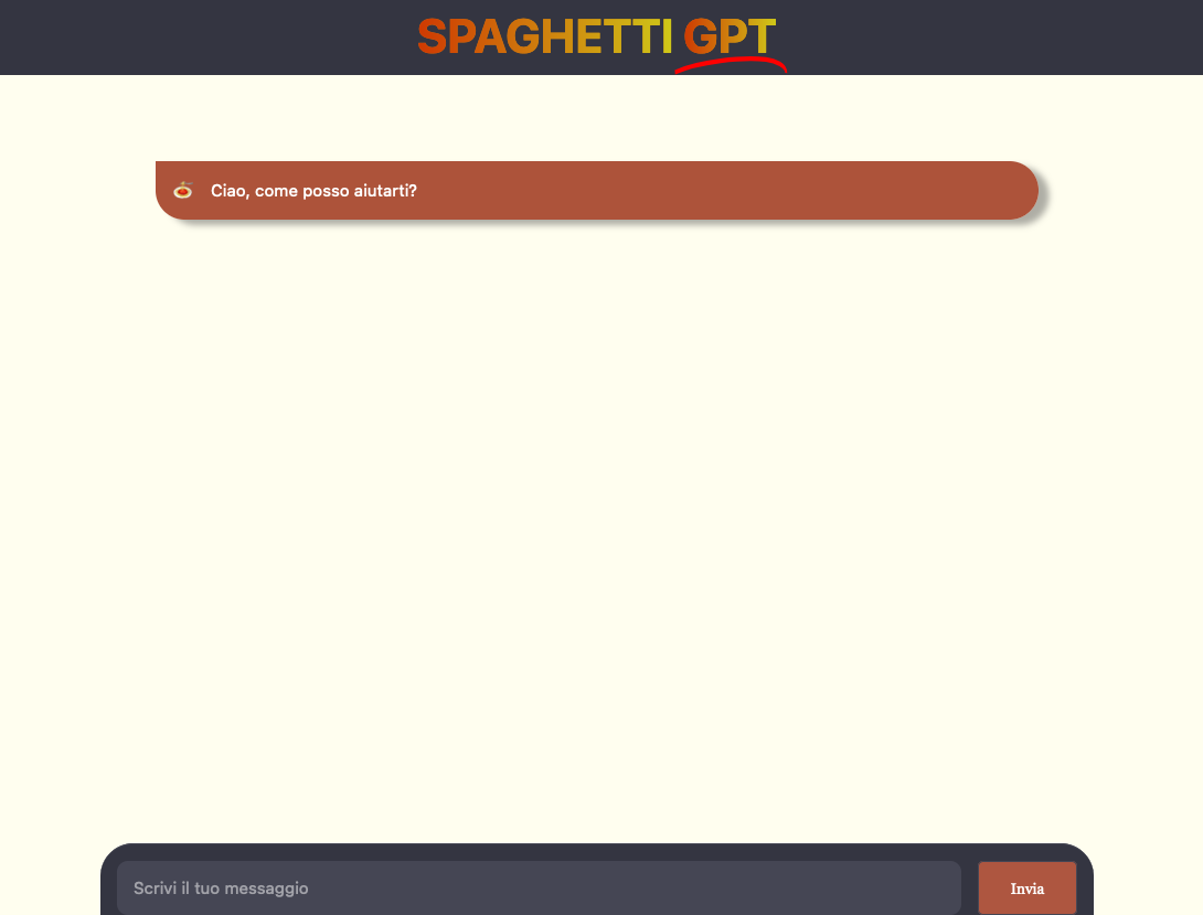 Home di SpaghettiGPT